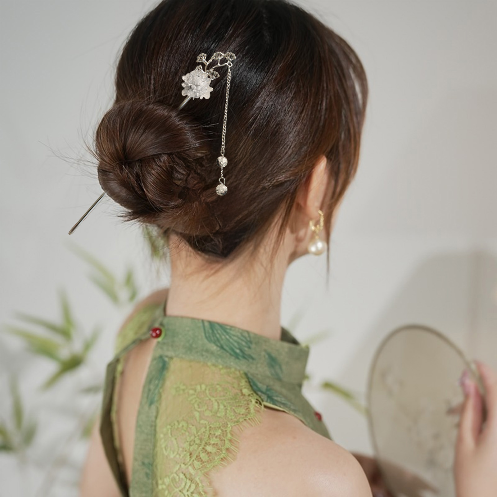 Supply Florist - Elegant Flower Hair Sticks Forks Alloy