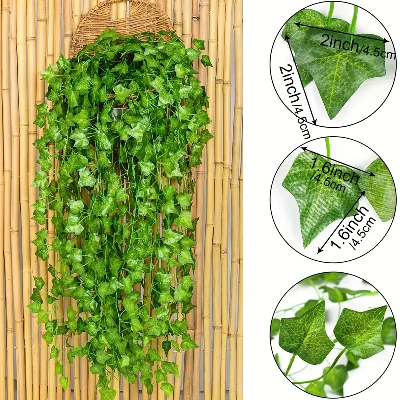 Artificial Green Ivy Leaf Ratt - Preserved Moss Sheet ulasan dan harga