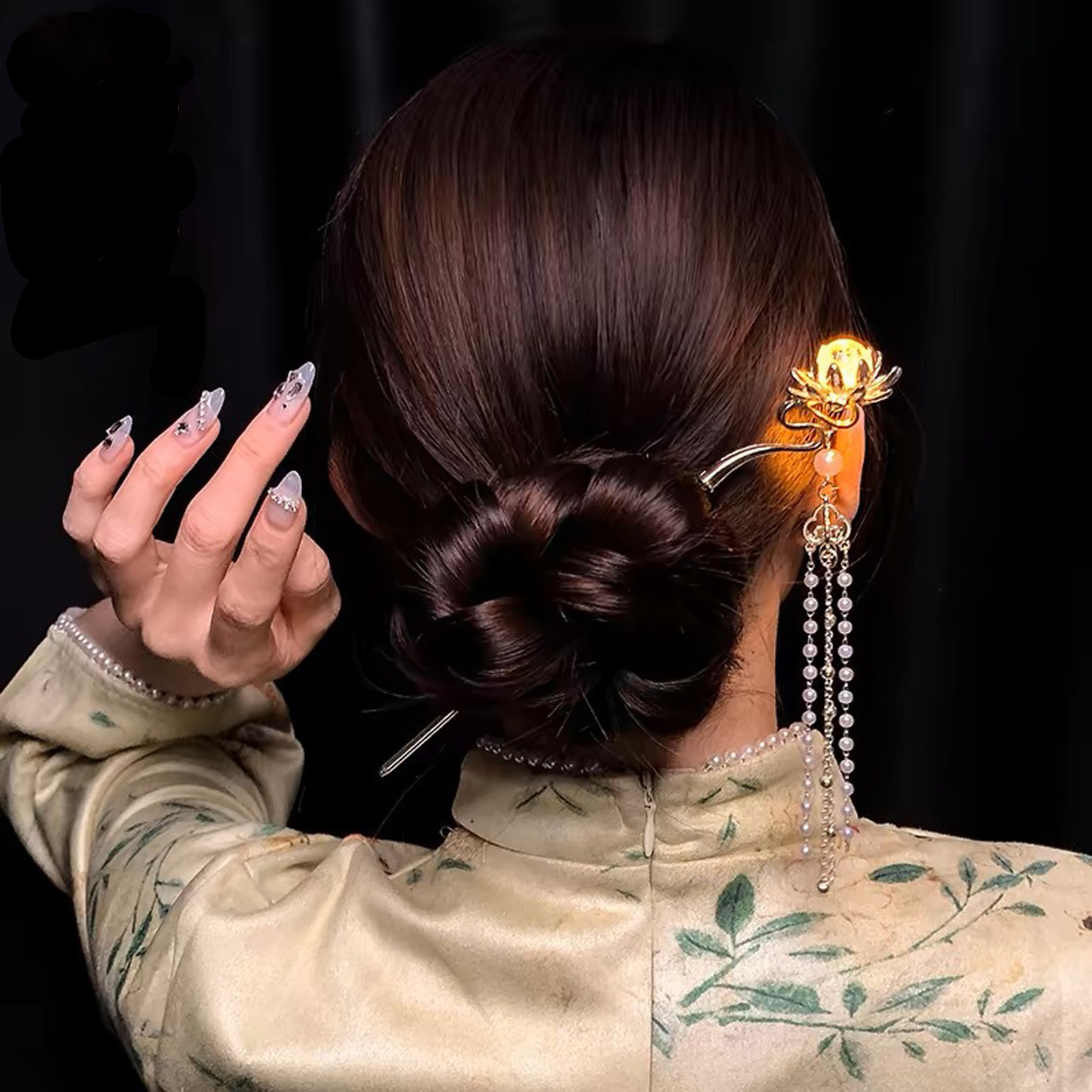Luminous Flower Hairpin Exquis - Supply Florist ulasan dan harga
