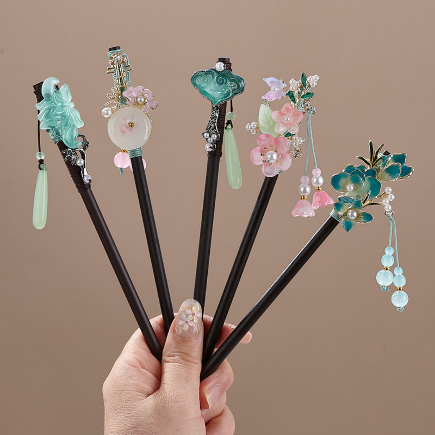Vintage Flower Hairpin For Wom - Supply Florist ulasan dan harga