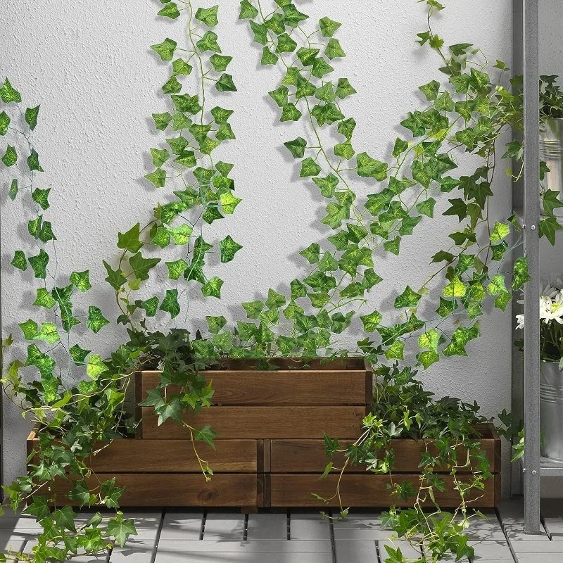 Artificial Green Ivy Leaf Ratt - Preserved Moss Sheet ulasan dan harga