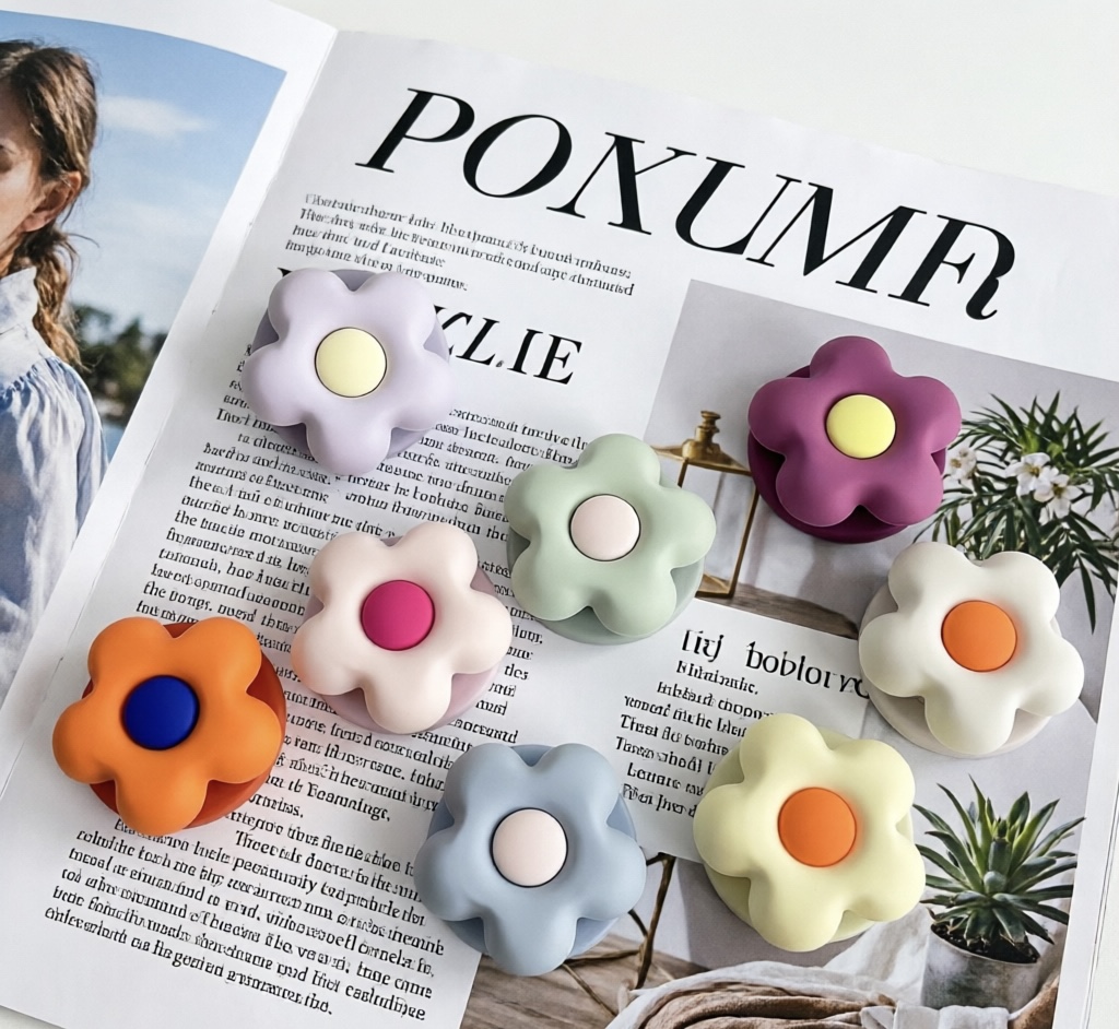 Cute Matte Flower Silicone Pho - Supply Florist ulasan dan harga