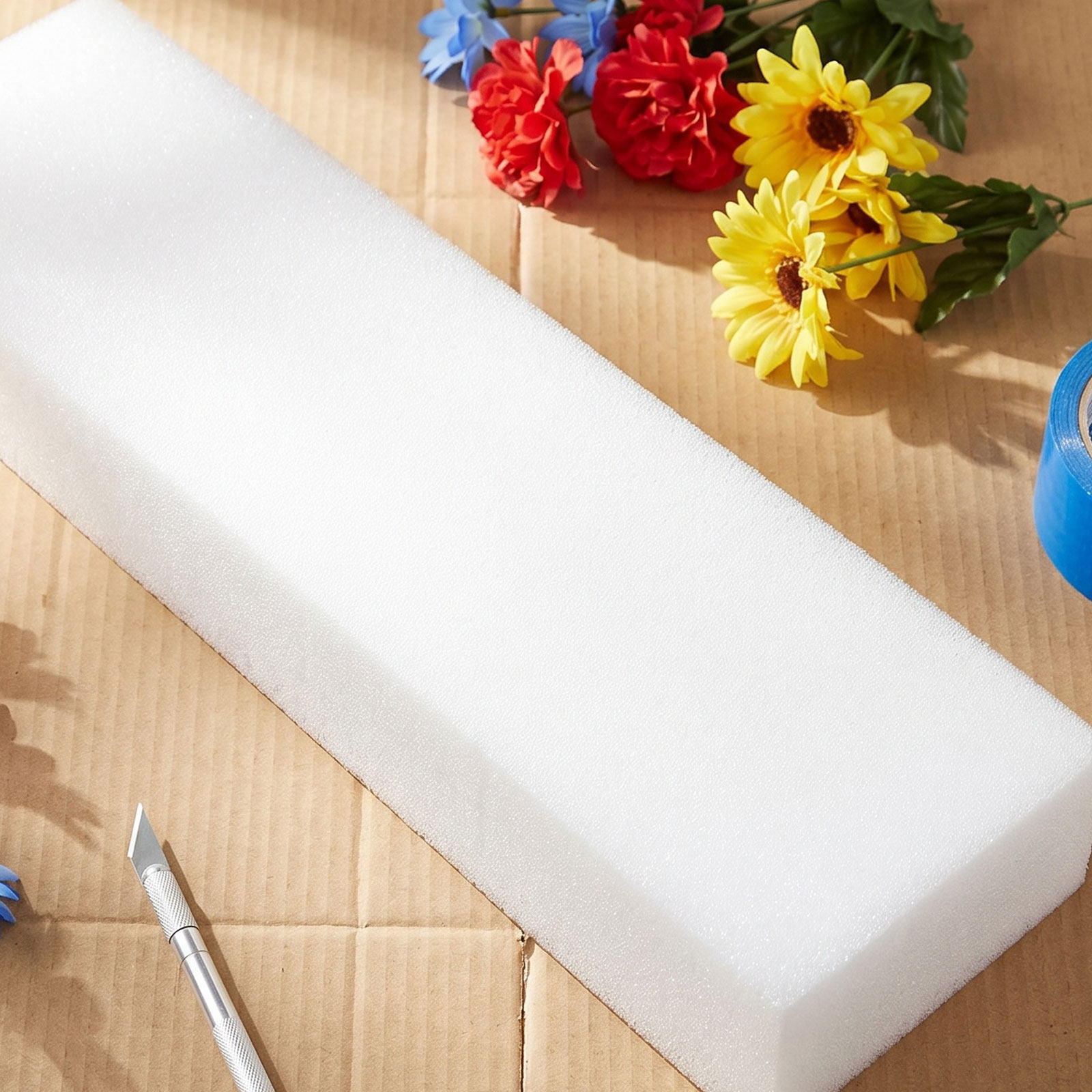 4Pcs Floral Foam Blocks for Cr - Bouquet Holder Foam ulasan dan harga