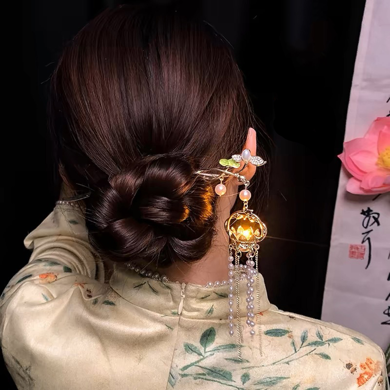 Luminous Flower Hairpin For Wo - Supply Florist ulasan dan harga