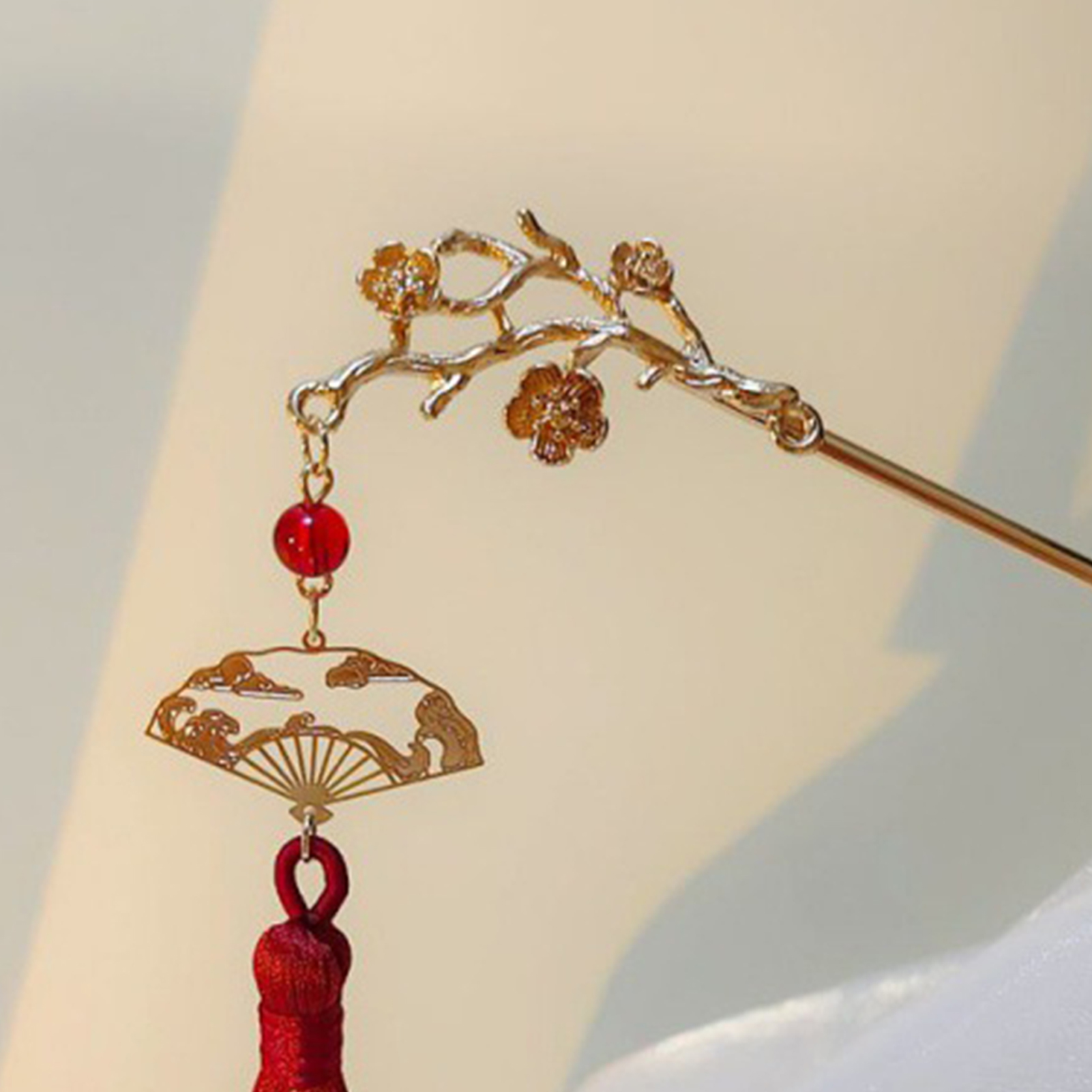 Retro Flower Tassel Hairpin Fo - Supply Florist ulasan dan harga